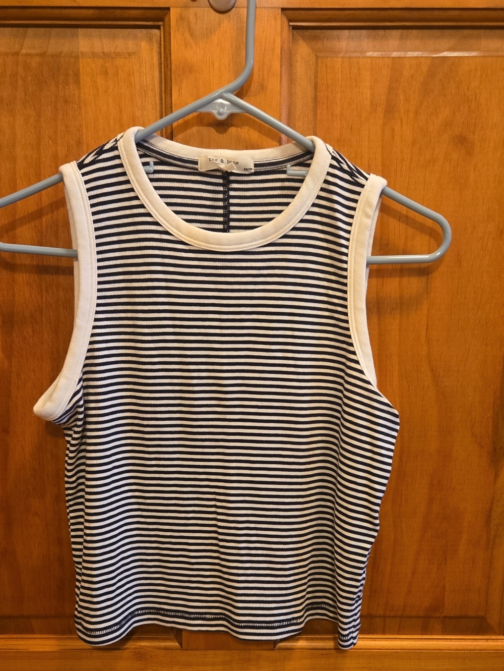 Striped Sleeveless Tank Top by Rag & Bone